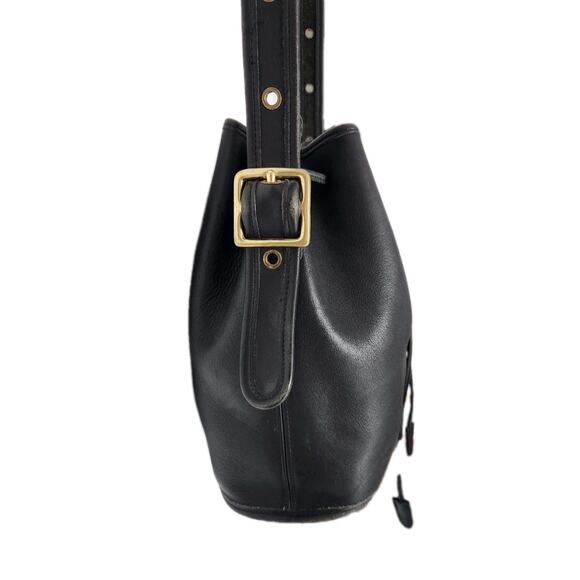 Coach Vintage Lula Smith's Legacy Crossbody Bag Black 9952 Made in USA - Picture 7 of 14